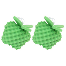2Stk Kinder Fruchtform Duschbälle Badebälle Bürsten Zubehör