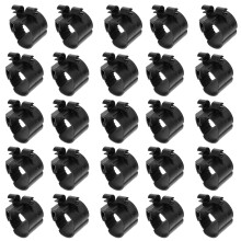 25Pièces Clips Plastiques Pour Fixation Rapide Tuyaux