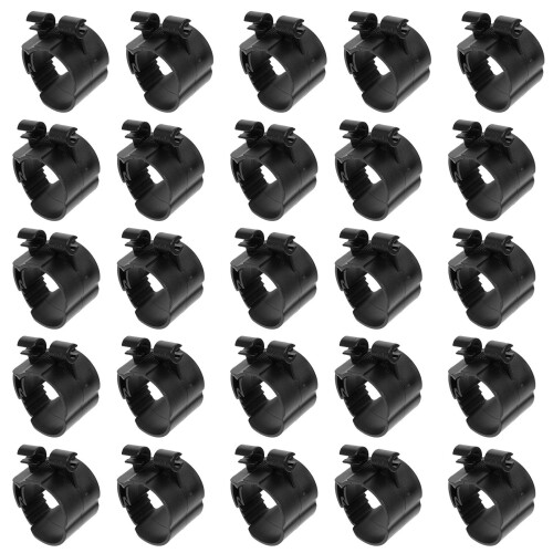 25Pièces Clips Plastiques Pour Fixation Rapide Tuyaux