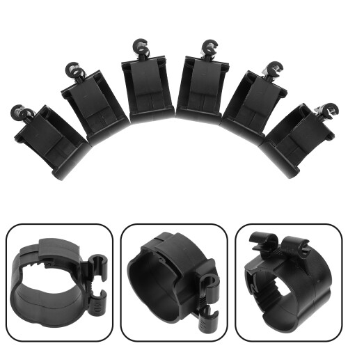 25Pièces Clips Plastiques Pour Fixation Rapide Tuyaux 2