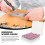 100Stk Kugelförmige Schleifköpfe Pink 9