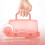 1 Set Handheld Cake Box Für Kuchen Dessert, Transparent 11