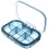 Multi Grid Medikamentenbox Transparente Pillendose 10
