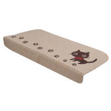 5 Kitten Treppenmatten Waschbar Rutschfest Beige