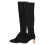 1 Paar Damenstiefel Herbst Winter Überknöchel Absatz Elastisch 10
