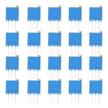 20Stk Trimmerpotentiometer Präzisionspotentiometer Verstellbares