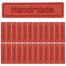 Handgemachte Lederanhänger Zum Aufnähen Für Häkeln Stricken DIY