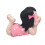 Paar Creatieve Cartoon Auto Dashboard Kus Hars Ornamen 3