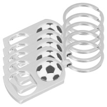 5 Stk. Fußball Flaschenöffner Anhänger Metall Sportthema