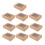 10 Papier Muffin Boxen Mit 8