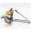 Stainless Steel Cheese Rotary Shredder Kitchen Silver Tool 1