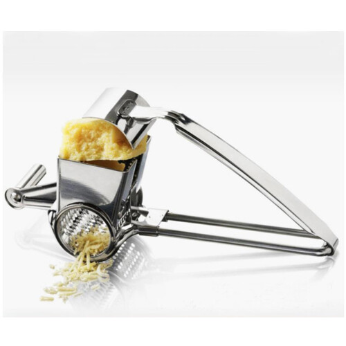 Stainless Steel Cheese Rotary Shredder Kitchen Silver Tool