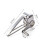 Stainless Steel Cheese Rotary Shredder Kitchen Silver Tool 5