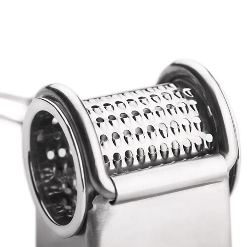Stainless Steel Cheese Rotary Shredder Kitchen Silver Tool 1
