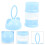 Rangement Lait Poudre Bébé 3 Compartiments PP 4