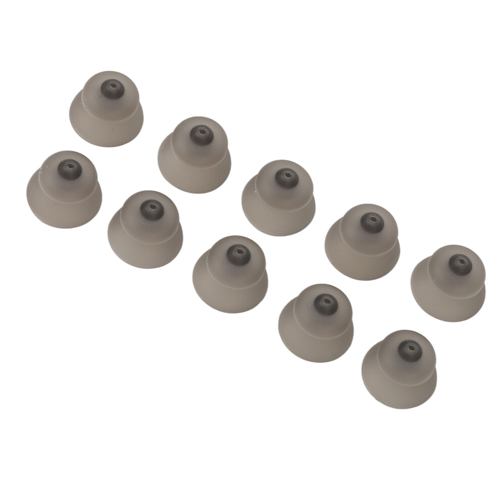 10pcs Sound Amplifier Dome Double Layer Open Washable Silicone For Phonak 13mm