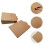 1 Set Mit 50 Braune Kraftpapiertüten Für Cd Und Briefe 6