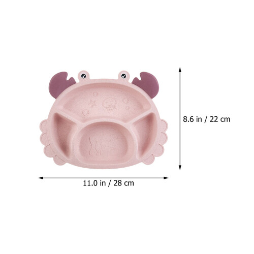 6 1 Set Kinder Essensset Kinderteller Schüssel 1