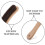 Multi-Color Shoe Cleaner Brush Wood Plastic Bristles Long Handle 7