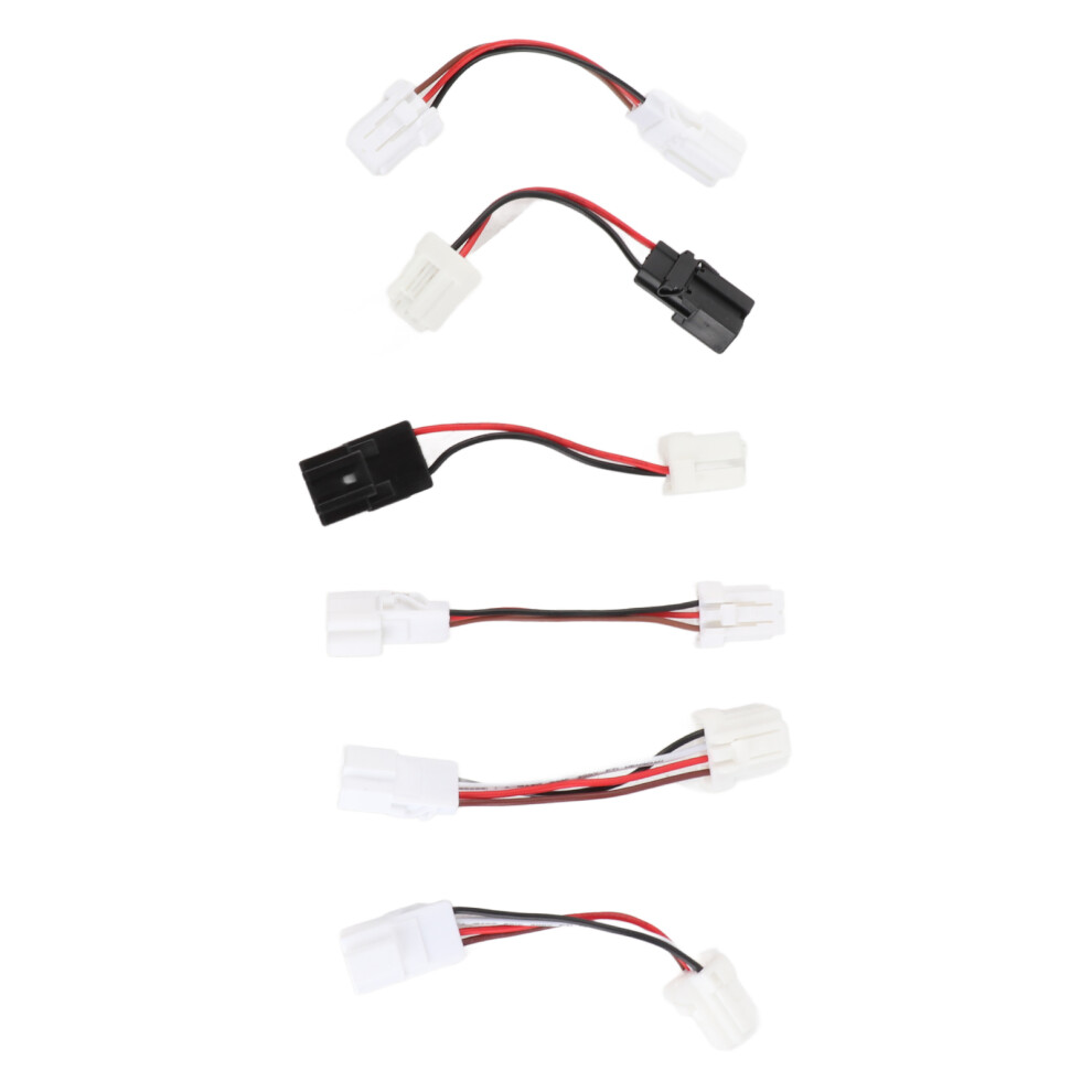 6Pcs High Performance Taillight Adapter Harness For 240Sx Pnp S13 Kouki 1989-1993 8411353546954