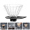Portable Glass Coffee Funnel Reusable Coffee Accessory 3