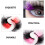 9 Paar Gekleurde Pluizige Valse Cosplay 10