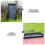 4St Dikgevormde Flowerpot Accessory Tray Voor 8