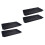 4St Dikgevormde Flowerpot Accessory Tray Voor 10