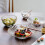1St Salatschüssel Dekorative Schüssel Für Pudding Dessert 10