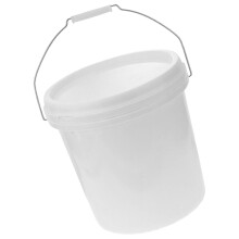Tin Airtight Kunststoffeimer 26,5x25,5x25 Cm Weiß