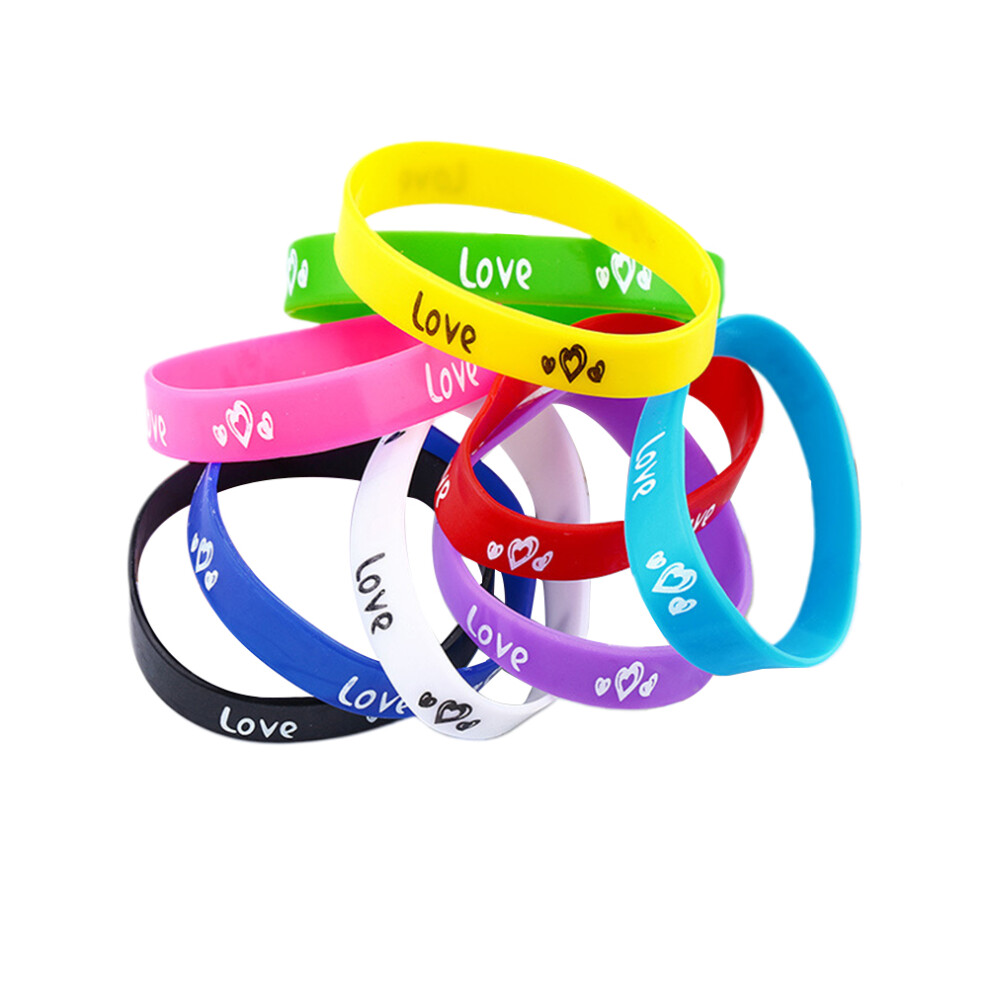 Photos - Other Trainers 20 Pcs Wrist Bands For Event Wristbands Events Silica Gel Decoration