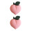 3 Paar Süße Ohrringe Für (Pink) 1