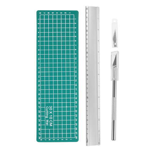 1 Set Handwerks-Schneidematte Für Papierbastel Und Diy-