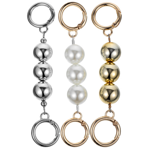 3St DIY Parel Handtas Ketting Verstelbare Tassenaccessoire 2
