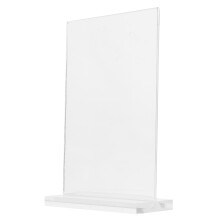6Pcs Acrylic Flyer Holders Sturdy Sign Display Stand