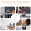 6Pcs Acrylic Flyer Holders Sturdy Sign Display Stand 7