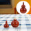1pc Pop-Up Toothpick Holder Automatic Gourd Toothpick Storage Box ( ) 7