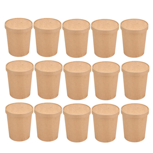 25 Sets Einfache Verpackungsboxen Stilvolle To-Go-Boxen 1