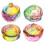 4 Nagelschale Acryl Dappen Schale Mit Deckeln 6