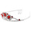 1St Rood Kristallen Tiara Bruid Haarband 9