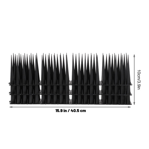 3Stk Vogelspikes Kunststoff Zaunspitzen 2