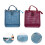 2Stück Blumenmuster Strandtasche Für Schuhe Badeanzug 8