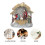 1 Set Harz Lebendige Krippe Figur Innenreligiöses 8