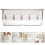 Küchenfolie Abrollhalter Schrank Papiertuchspender 4