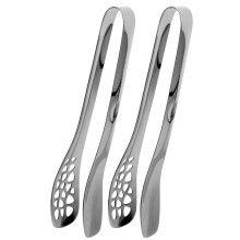2Stk Portable Food Tong Mehrzweck Dessertzange Steakzange