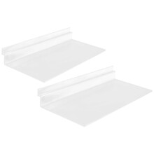 2Stk Slatwall Regale Hängende Wandregale Für Schuhe