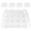 5Stk. Transparente Mehrfach-Grid Muffin Box Cupcake Behälter 2