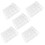 5Stk. Transparente Mehrfach-Grid Muffin Box Cupcake Behälter 7