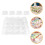 5Stk. Transparente Mehrfach-Grid Muffin Box Cupcake Behälter 4