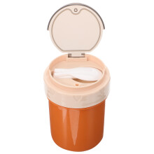Tasse Suppenbehälter Mit Deckel Und Verstecktem Löffel